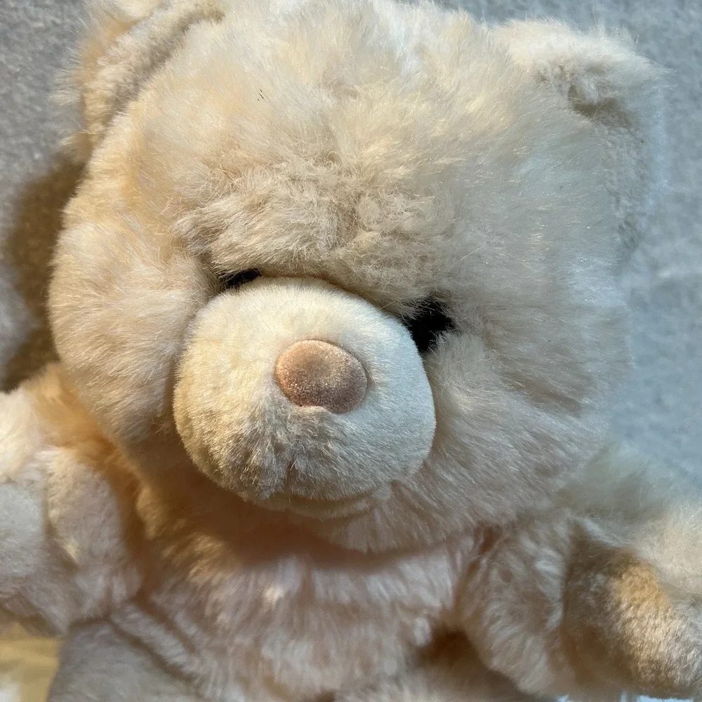 Cuddle‎ Wit Pink Plush Bear Sewn Nose / Mouth Button Eyes 16